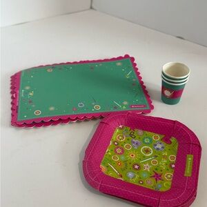 American Girl Pink and Green Party Set